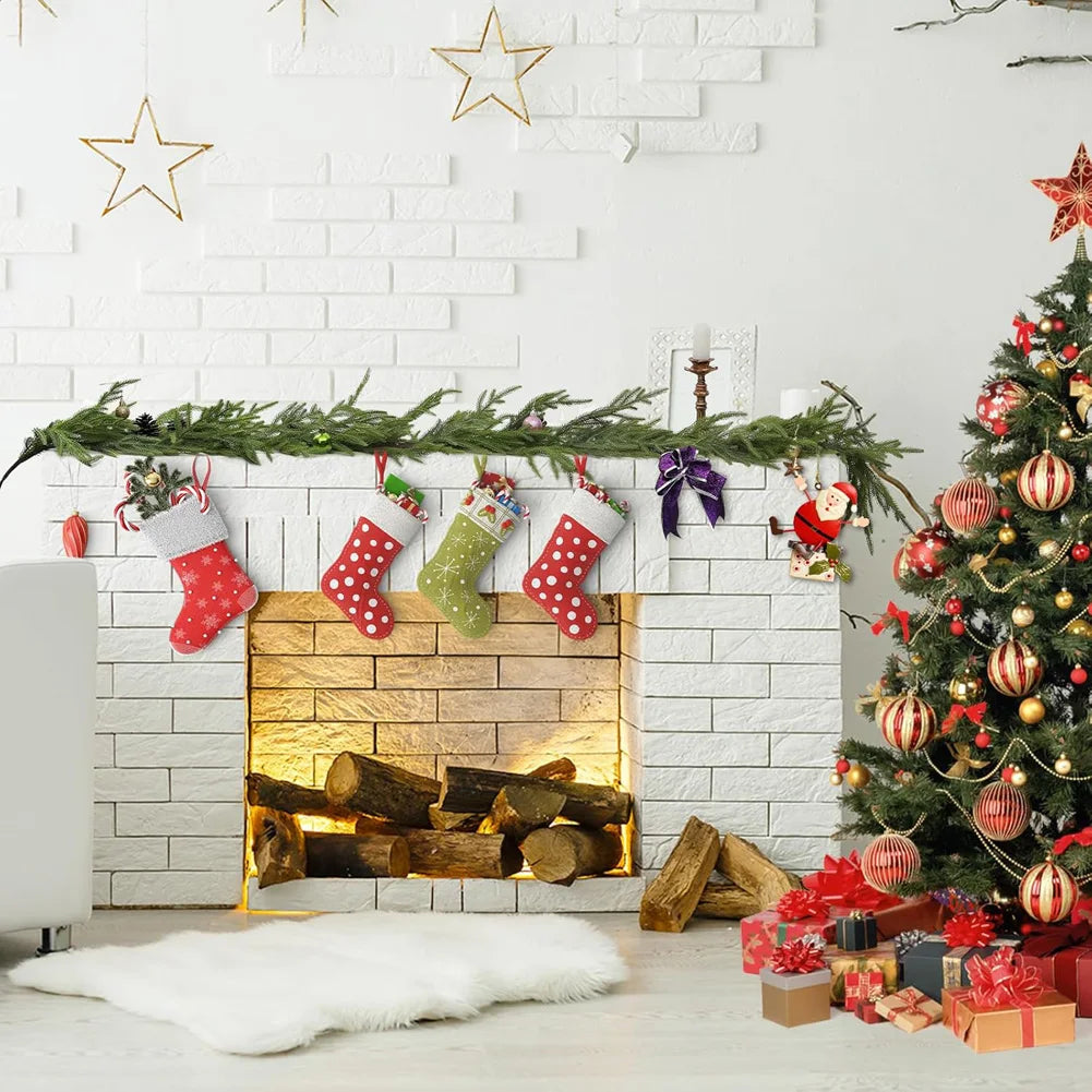 GreenChristmas | Realistyczna dekoracja girlandy jodłowej