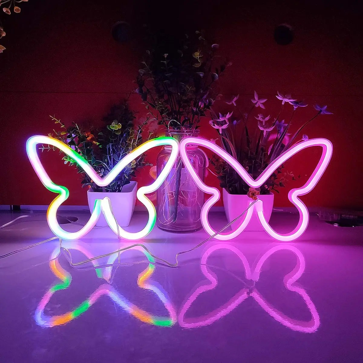 NeonWings | Neonowe światło motyla