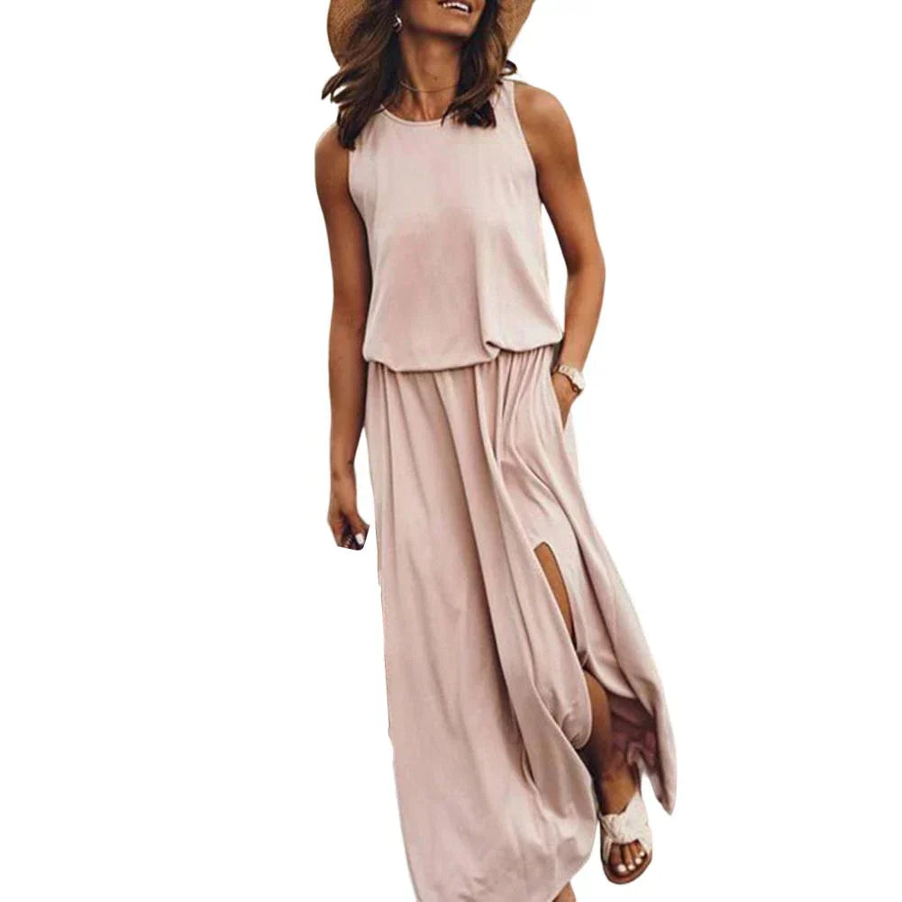 LB | Letnia sukienka maxi