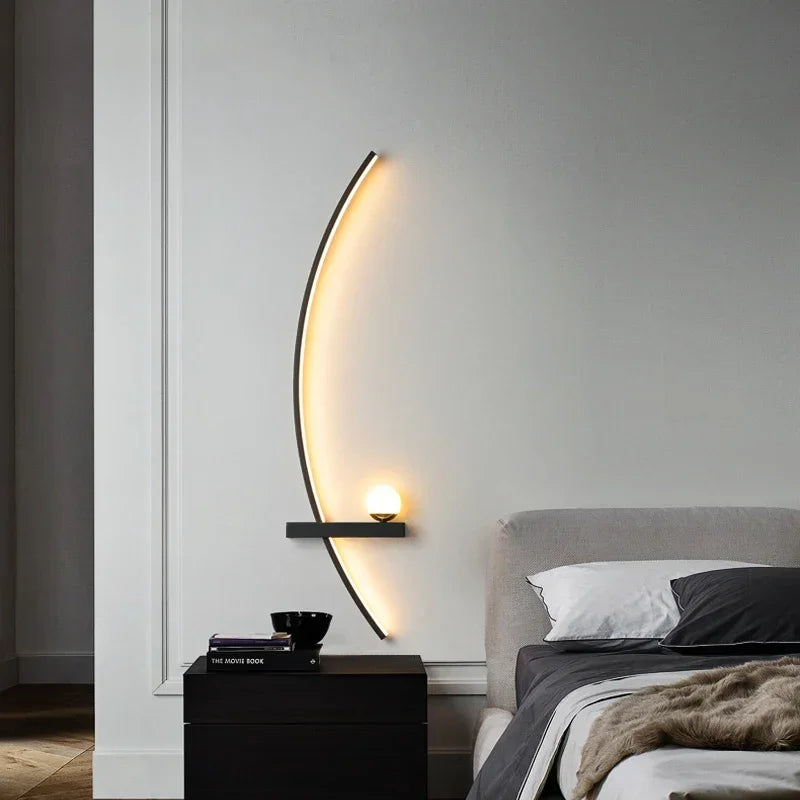 StripeGlow | Nowoczesne lampy ścienne LED do stylowych pomieszczeń