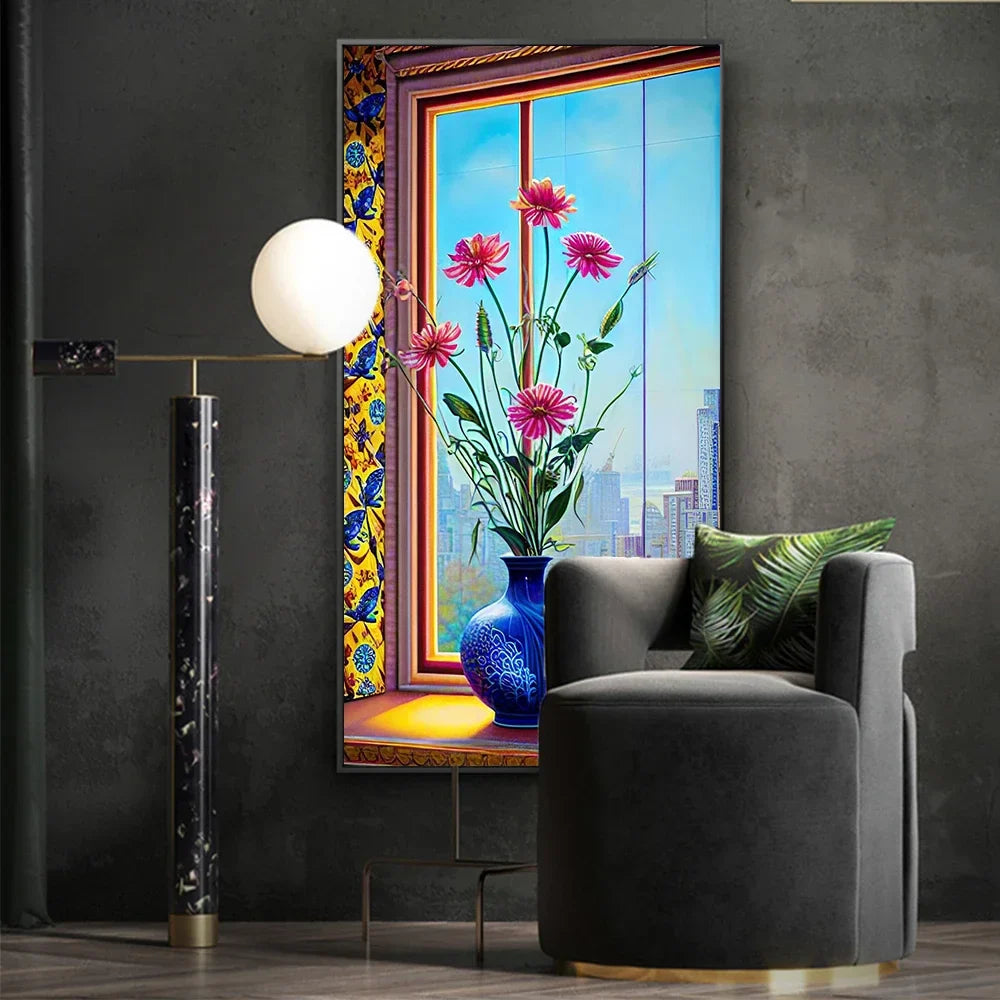 FloralFrame | Estetyczne obrazy przedstawiające kwiaty doniczkowe