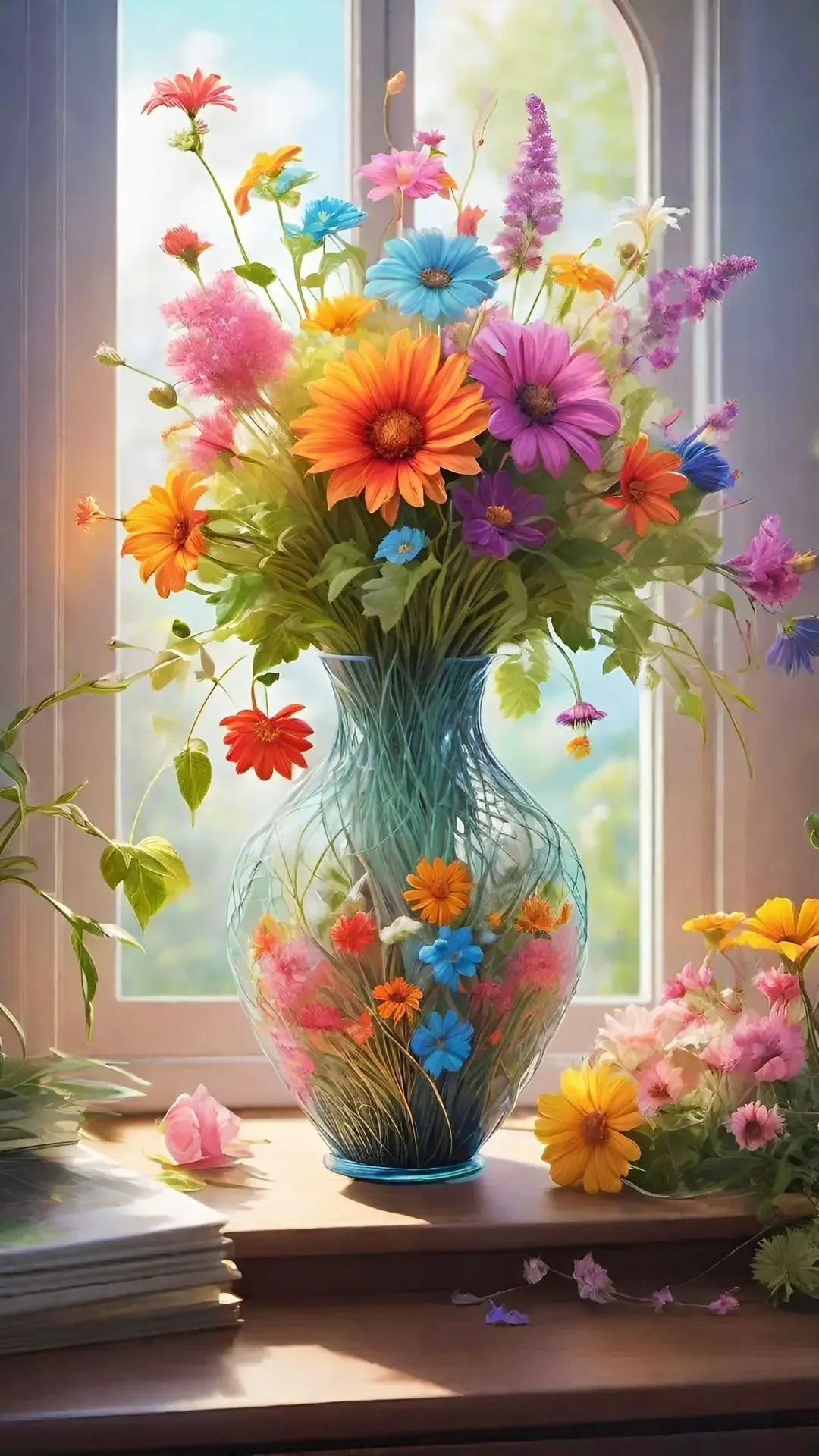 FloralFrame | Estetyczne obrazy przedstawiające kwiaty doniczkowe