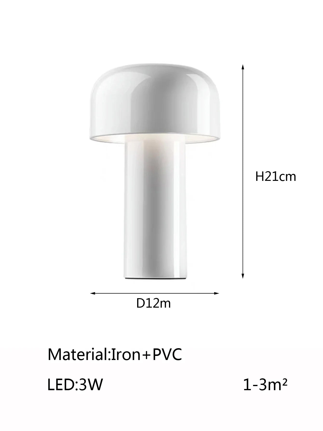 CampVibe | Akumulatorowa lampa stołowa