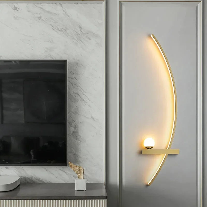 StripeGlow | Nowoczesne lampy ścienne LED do stylowych pomieszczeń