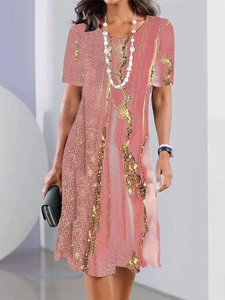 AS | Sukienki damskie z nadrukiem w stylu vintage