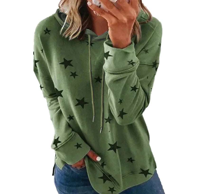 Fajny i swobodny Bluza z kapturem
