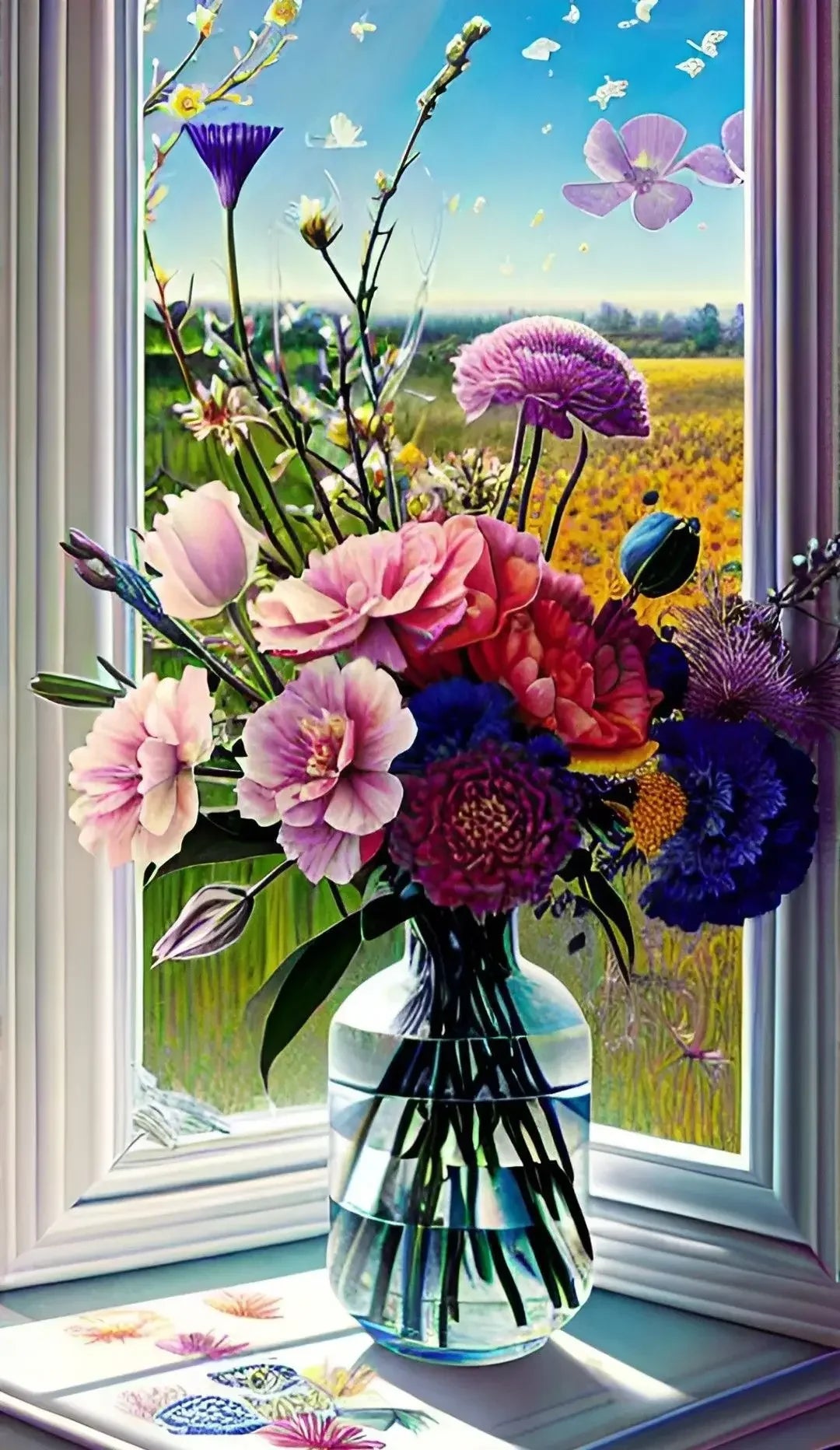 FloralFrame | Estetyczne obrazy przedstawiające kwiaty doniczkowe
