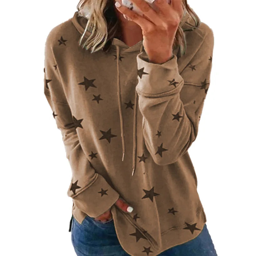 Fajny i swobodny Bluza z kapturem