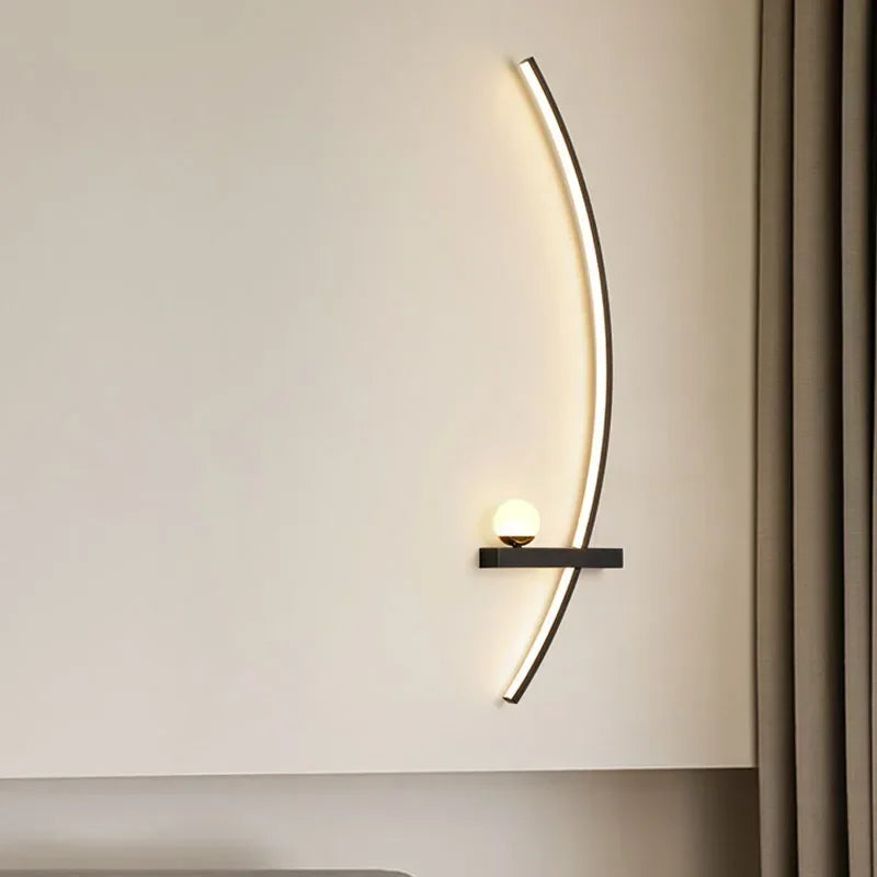 StripeGlow | Nowoczesne lampy ścienne LED do stylowych pomieszczeń
