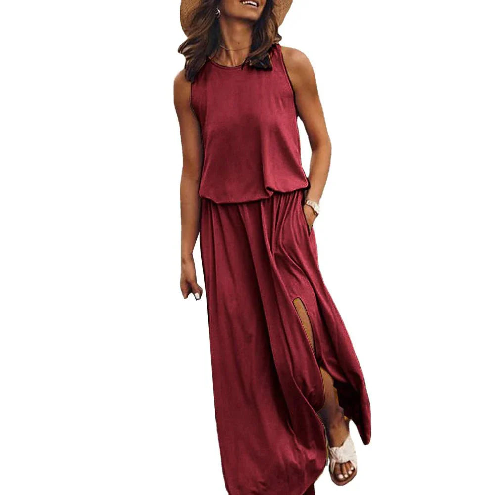 LB | Letnia sukienka maxi
