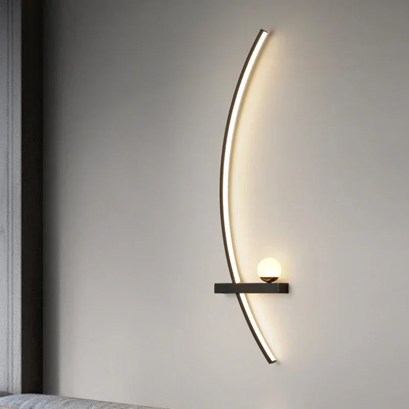 StripeGlow | Nowoczesne lampy ścienne LED do stylowych pomieszczeń
