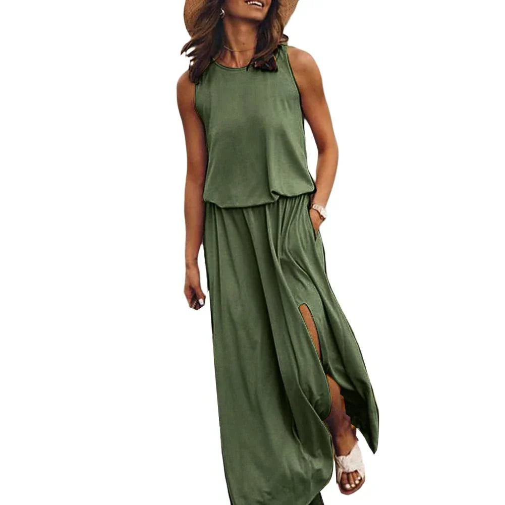 LB | Letnia sukienka maxi