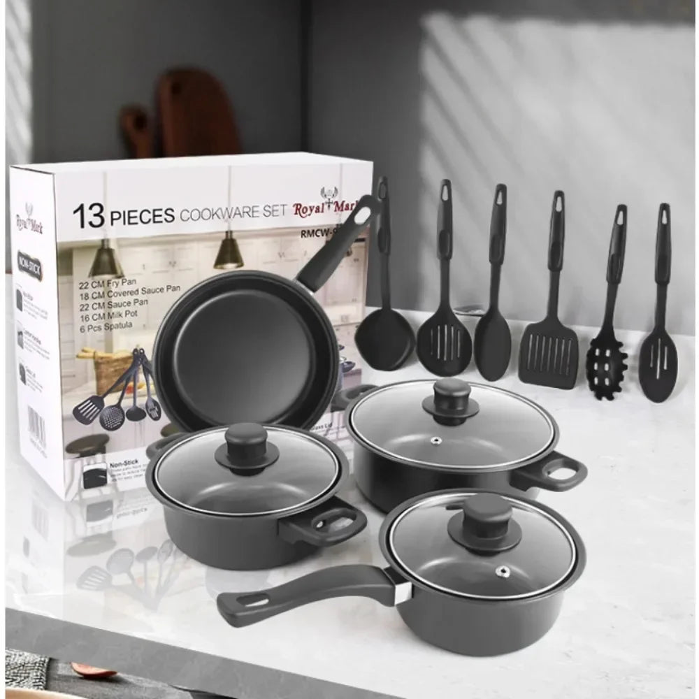 CulinaryEssentials | 13-częściowy zestaw naczyń kuchennych