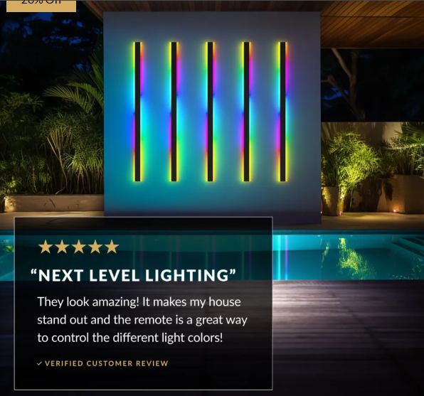 Haylen-rgb-waterproof-rgb-wall light