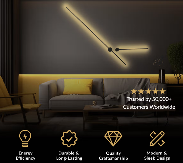 Cadel-minimalistyczna lampa ścienna