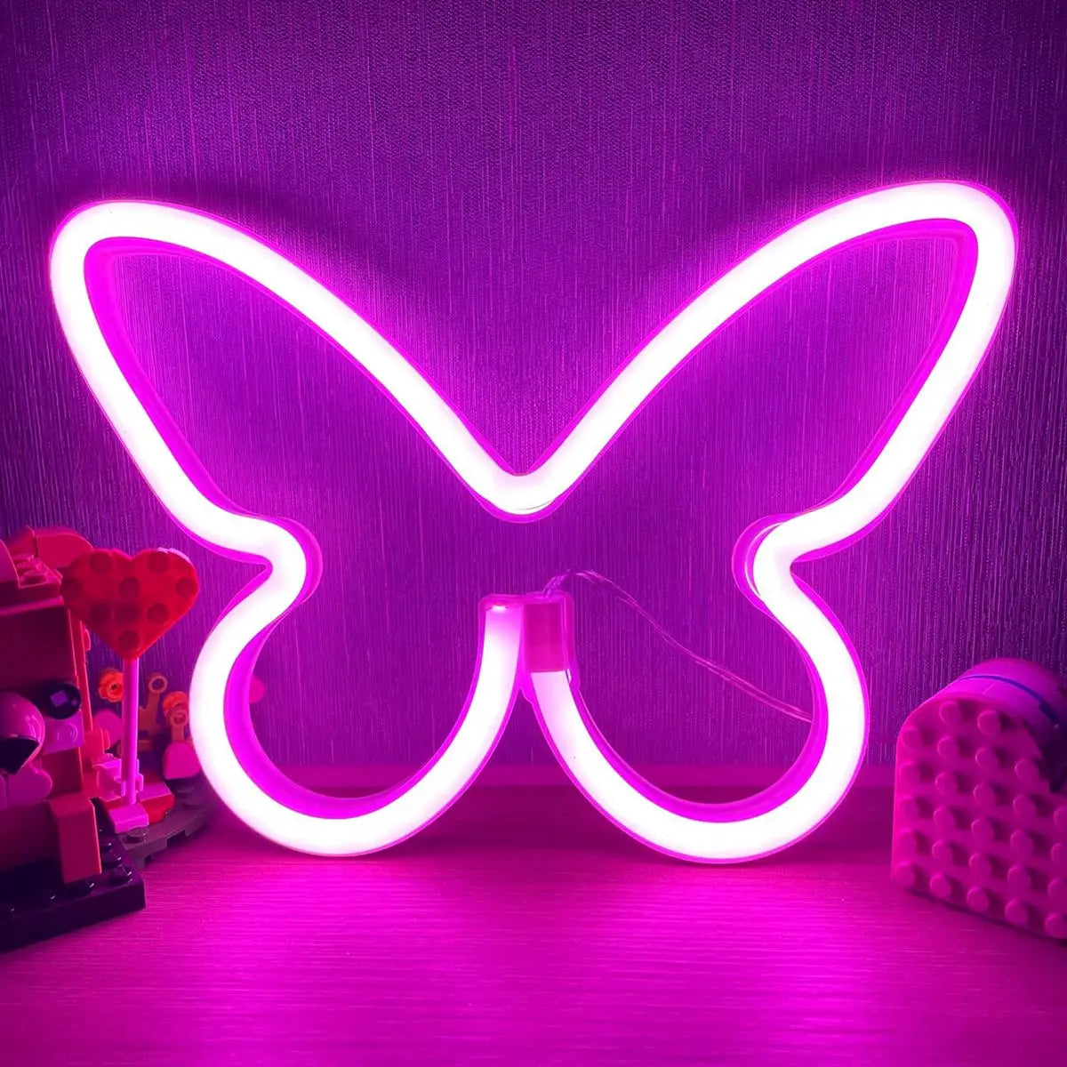 NeonWings | Neonowe światło motyla