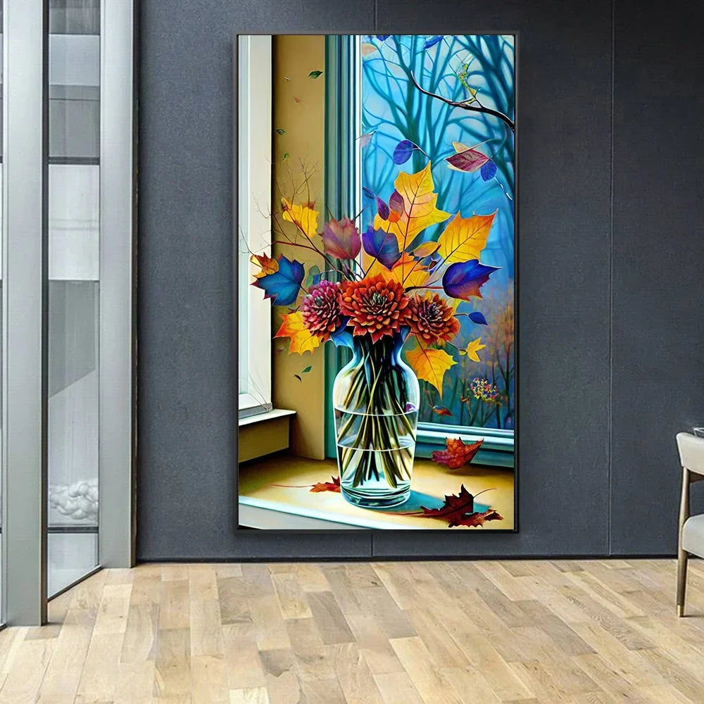 FloralFrame | Estetyczne obrazy przedstawiające kwiaty doniczkowe