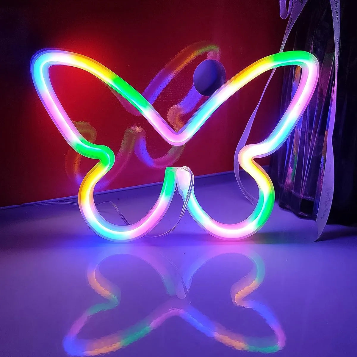 NeonWings | Neonowe światło motyla