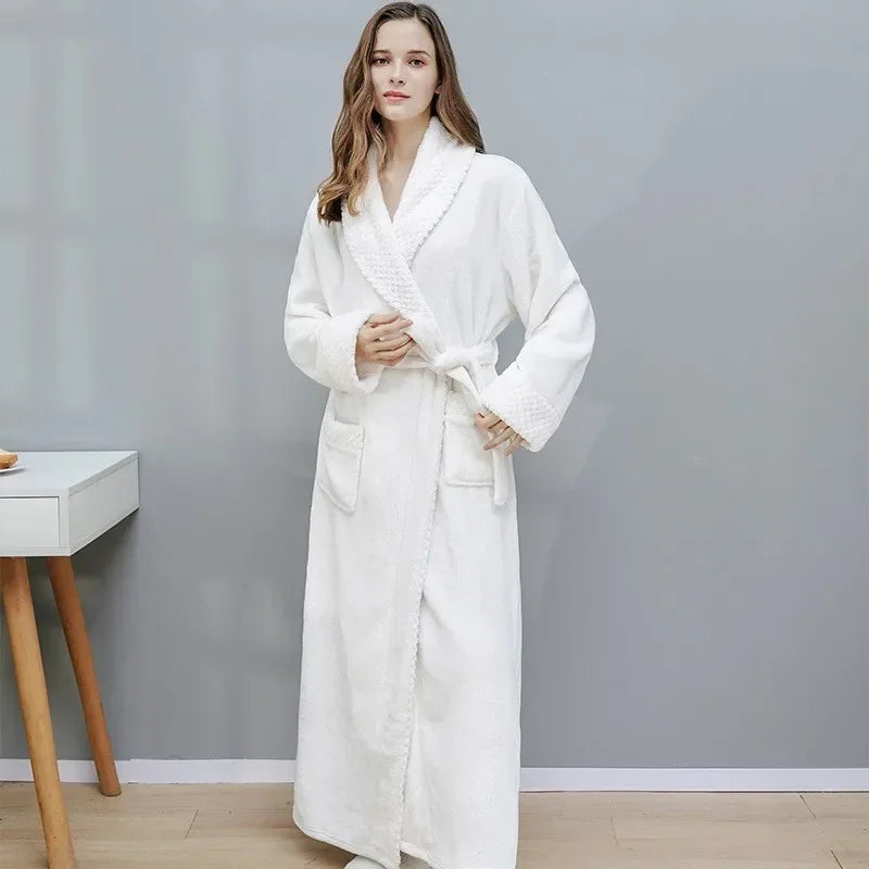 VelvetWrap | Puszysty szlafrok pod prysznic i szlafrok do spania