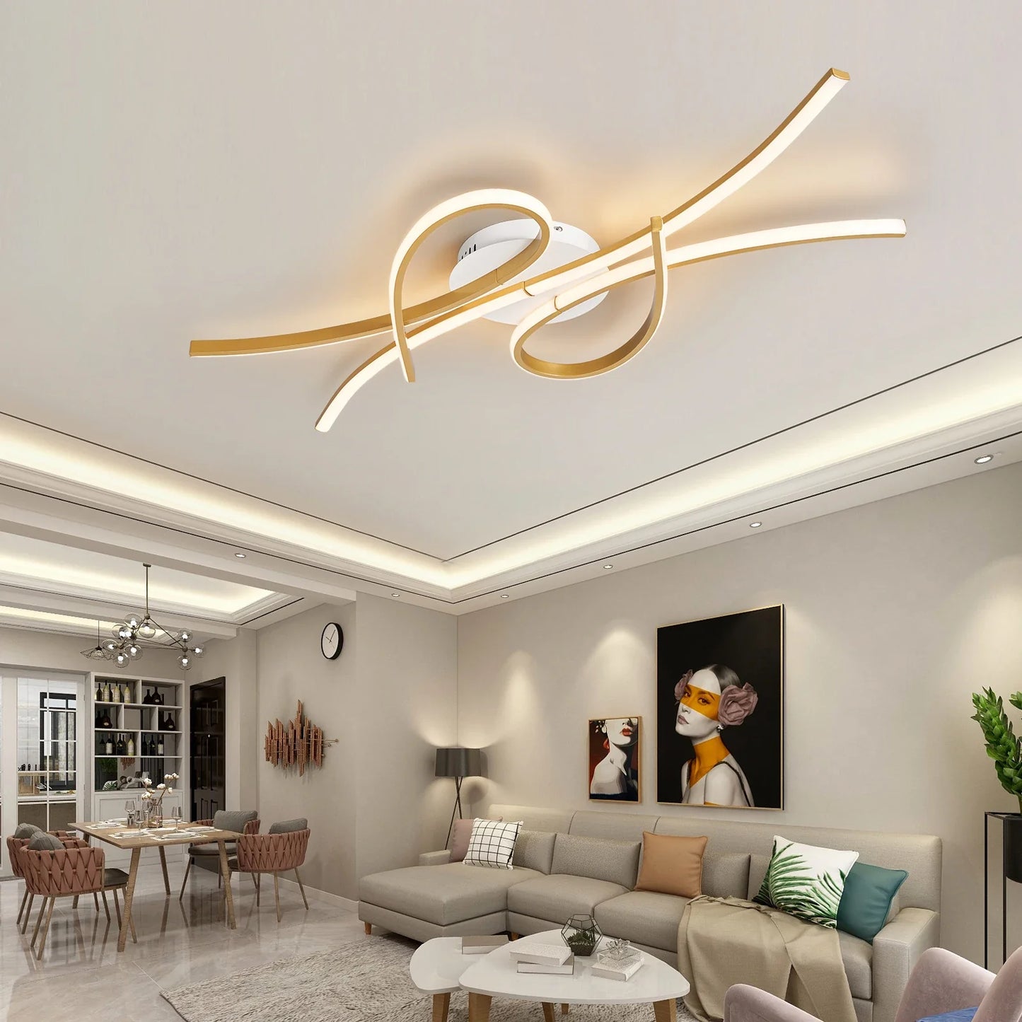 SmartGlow - nowoczesne oświetlenie sufitowe LED z kompatybilnością z Alexa
