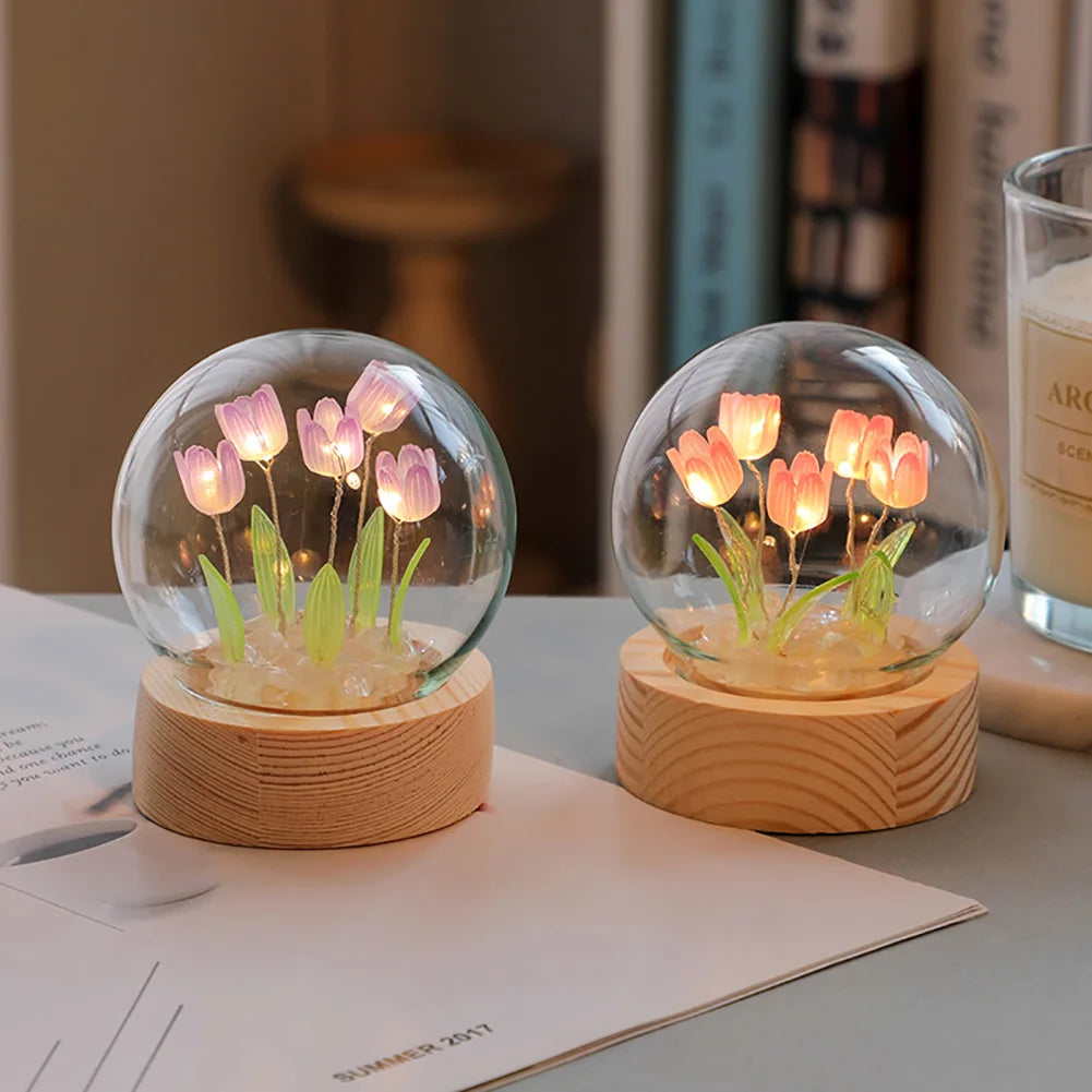 TulipGlow - Lampa biurkowa Tulip