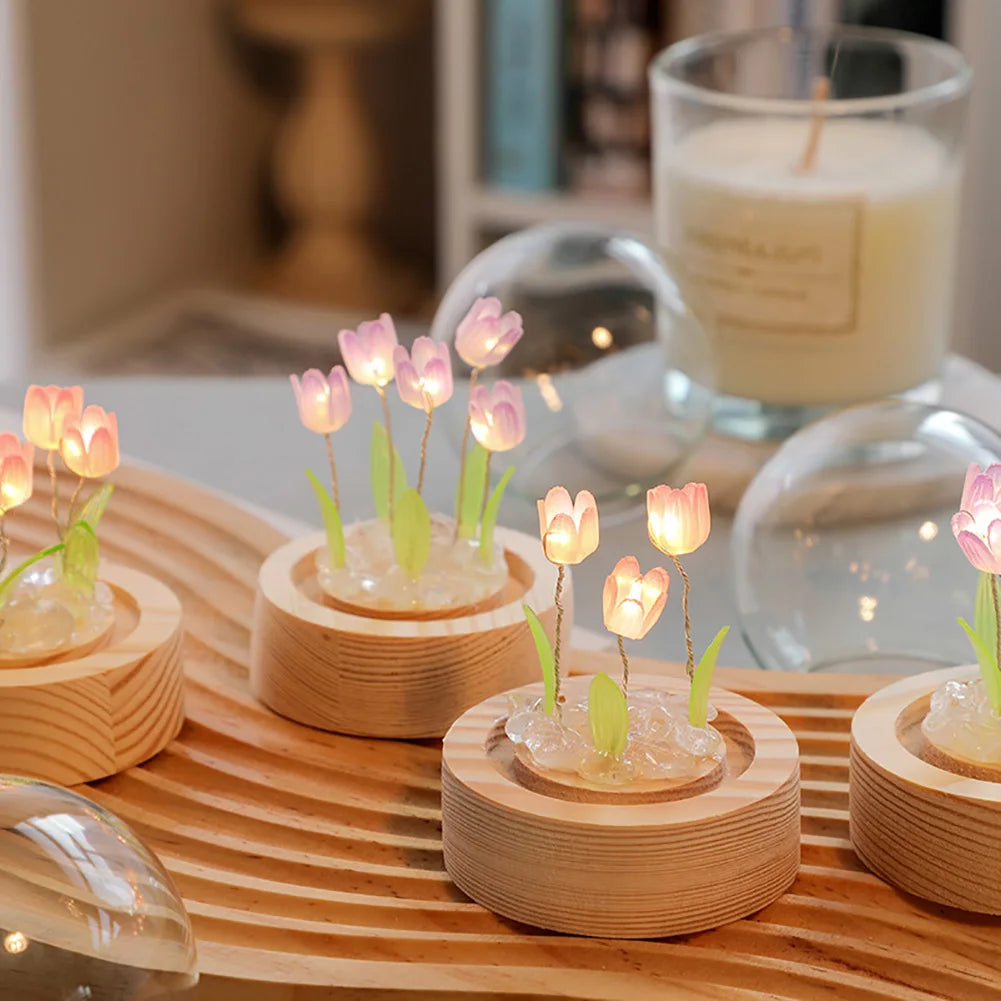 TulipGlow - Lampa biurkowa Tulip