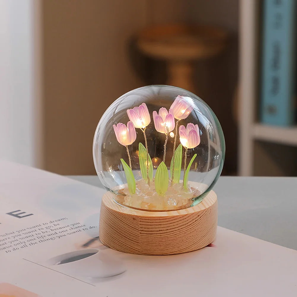 TulipGlow - Lampa biurkowa Tulip