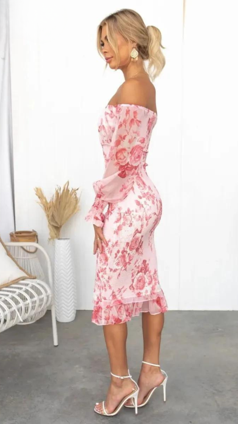 LB | Luxe Midi Dress (prawie wyprzedana)