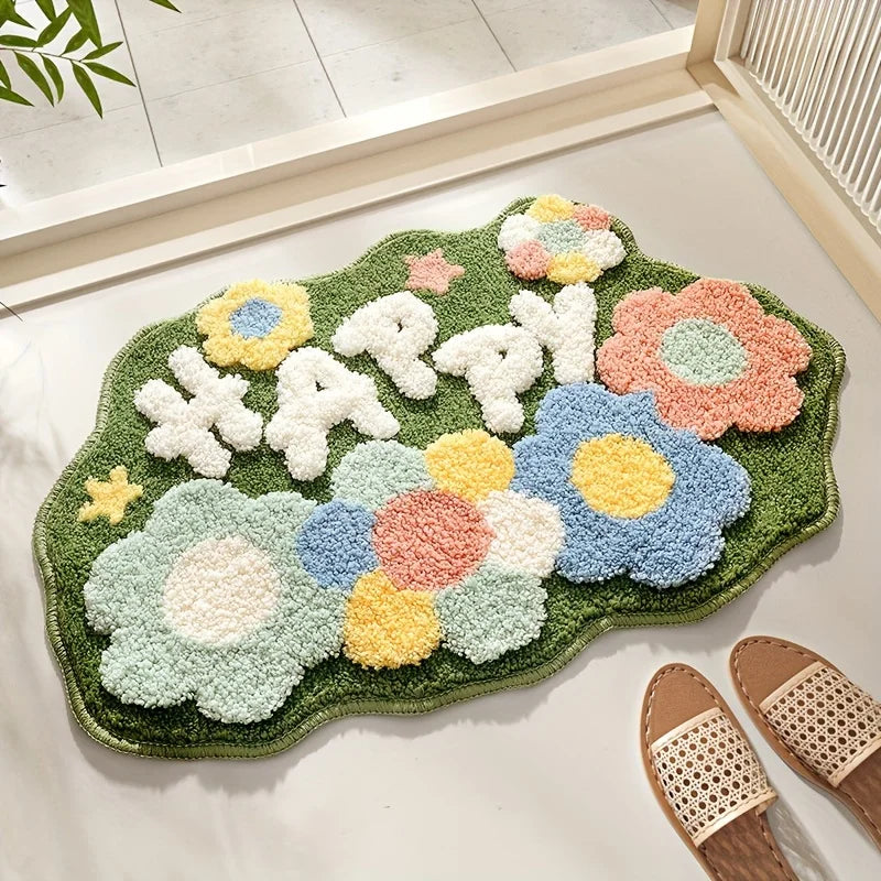 FloralPlush - chłonna wykładzina podłogowa