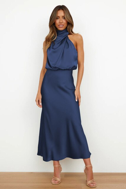 LB | Elegancka sukienka midi