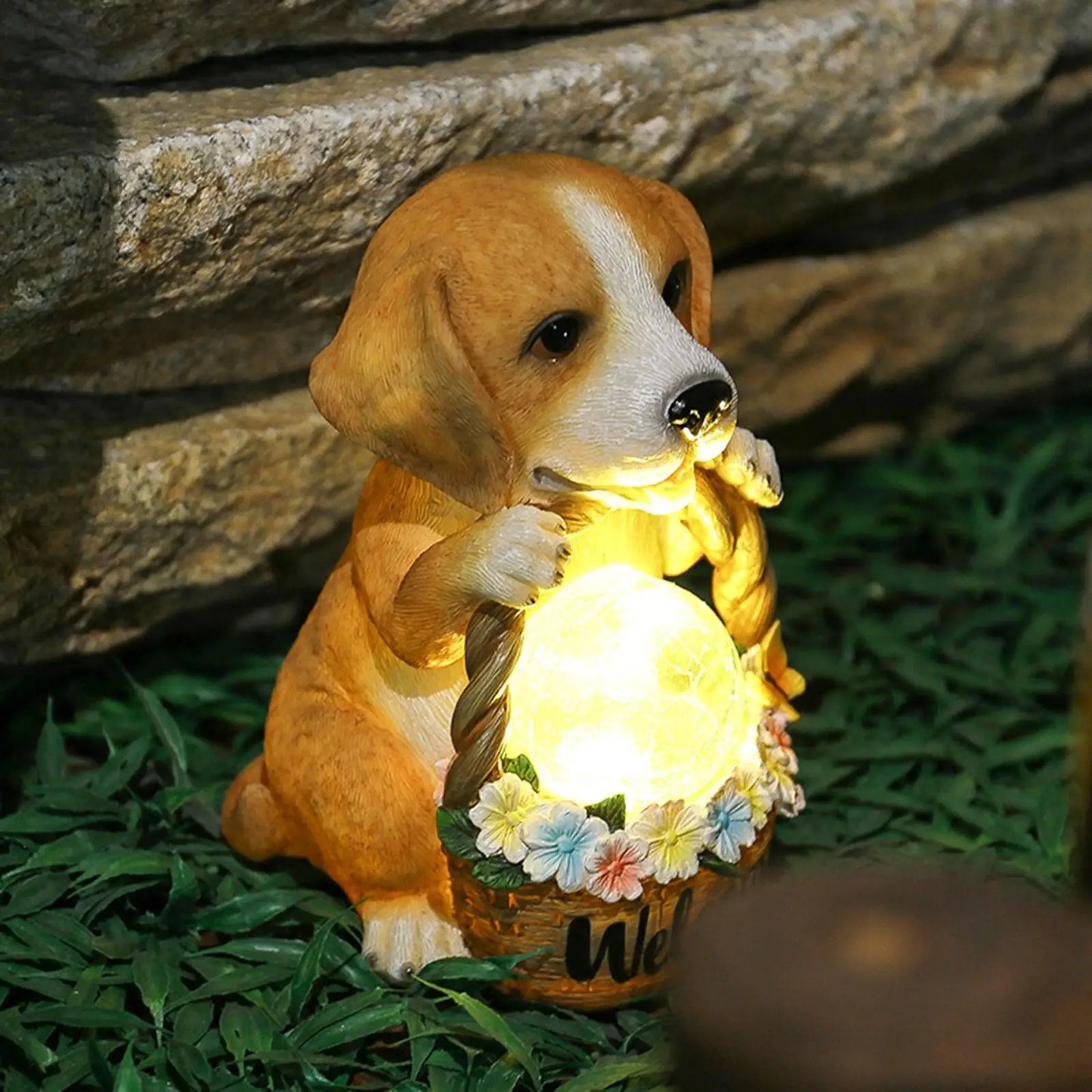 PuppyPals - Urocze figurki szczeniąt na baterie słoneczne