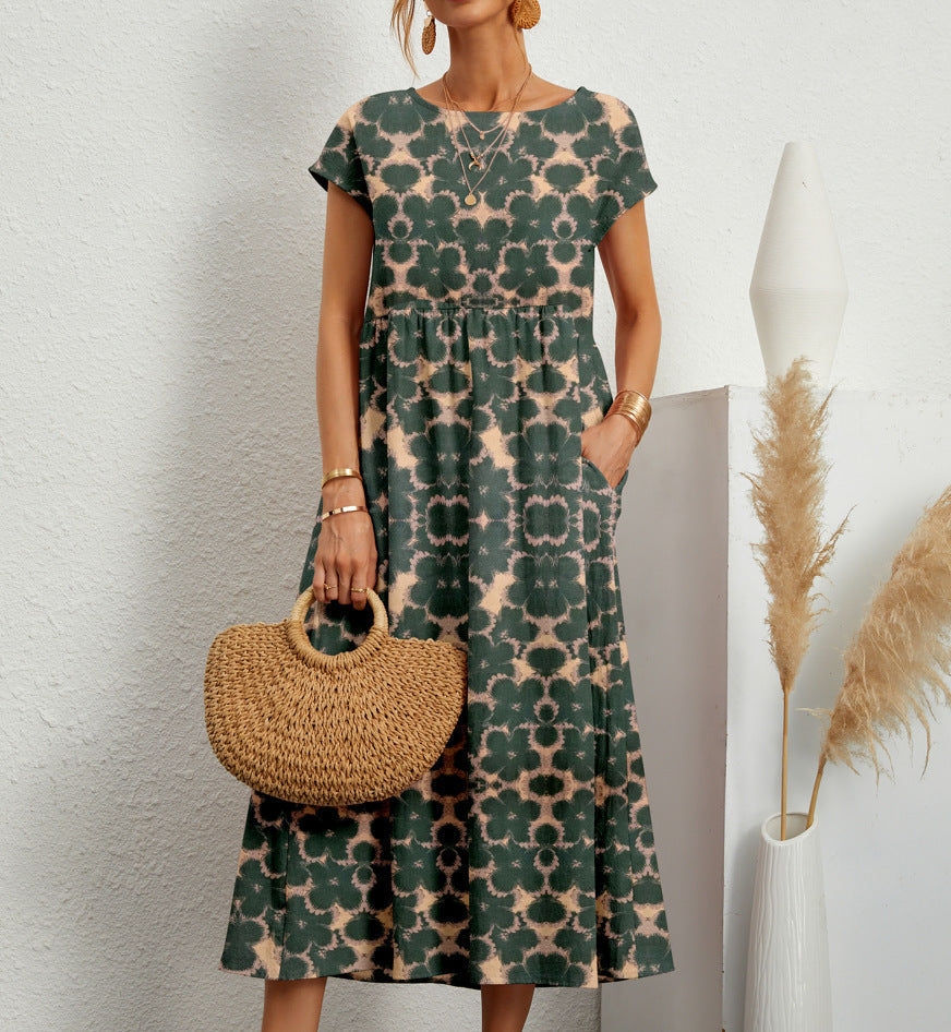 AS | Elegancka sukienka w kwiaty