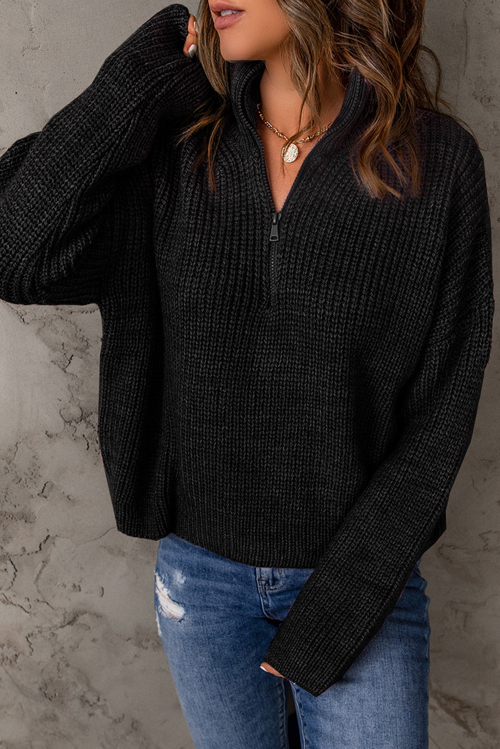 LB | Prosty i elegancki sweter