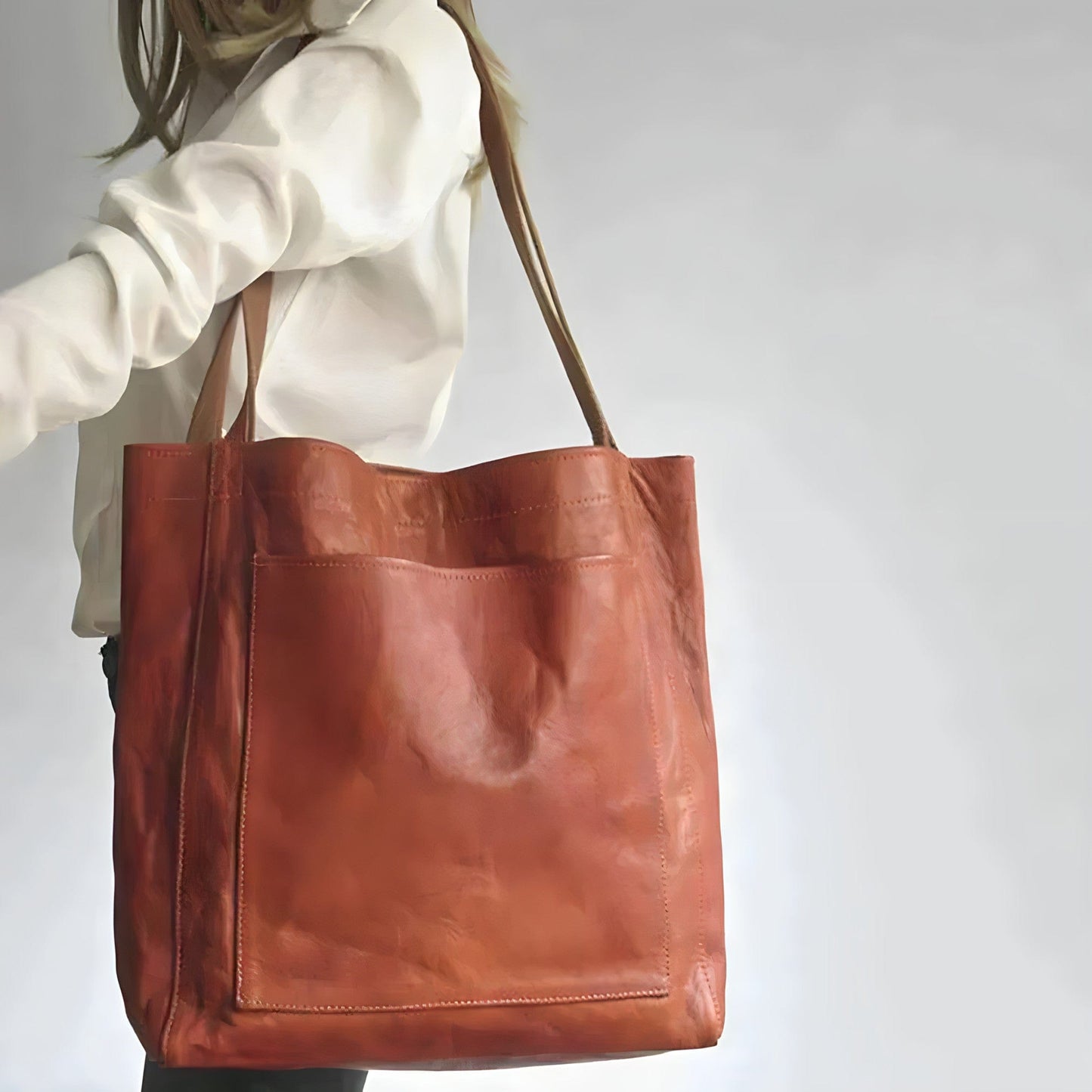 AS | Skórzana torba w stylu vintage