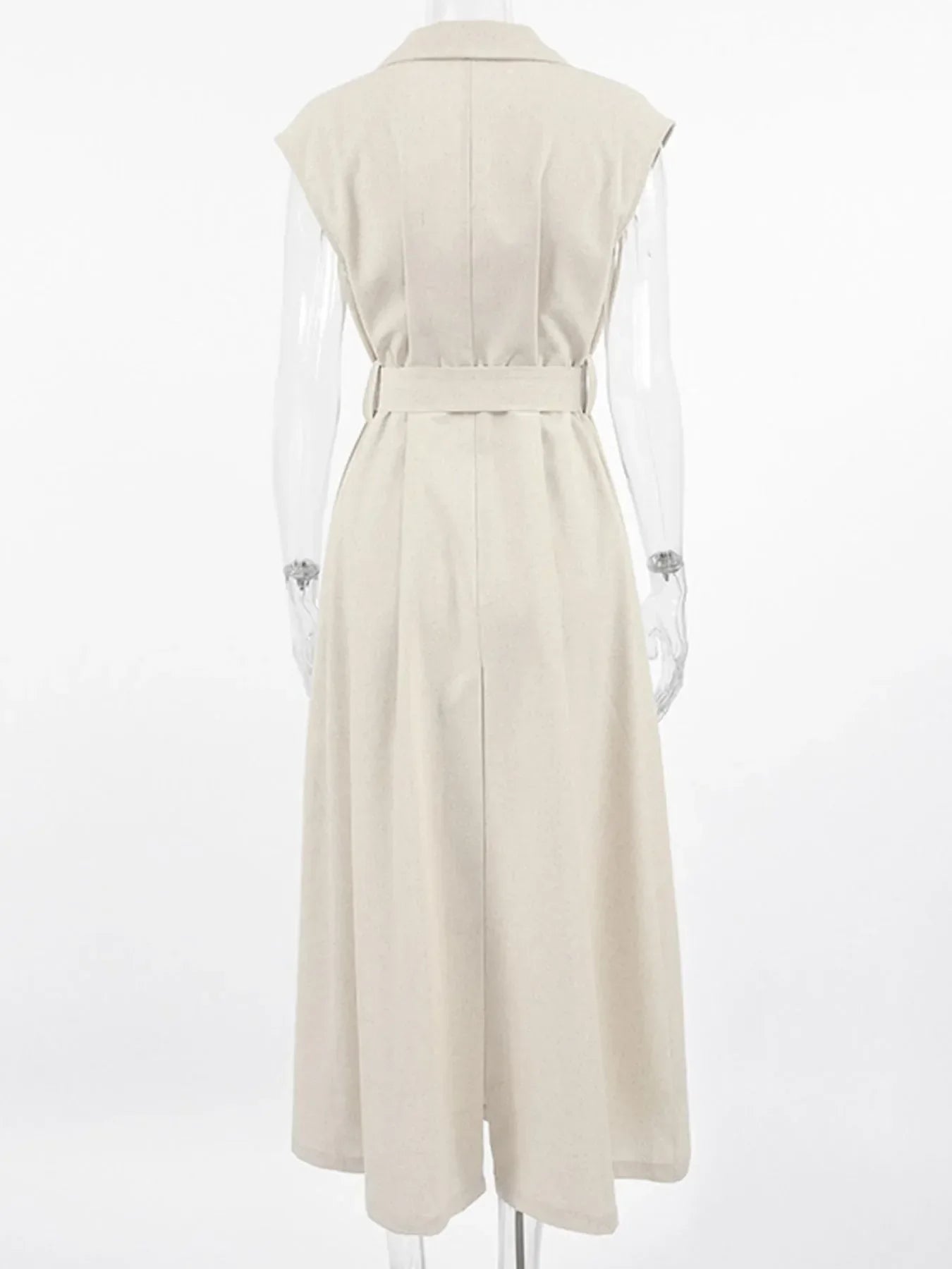 LB | Tie Waist Cap Sleeve Maxi Dress