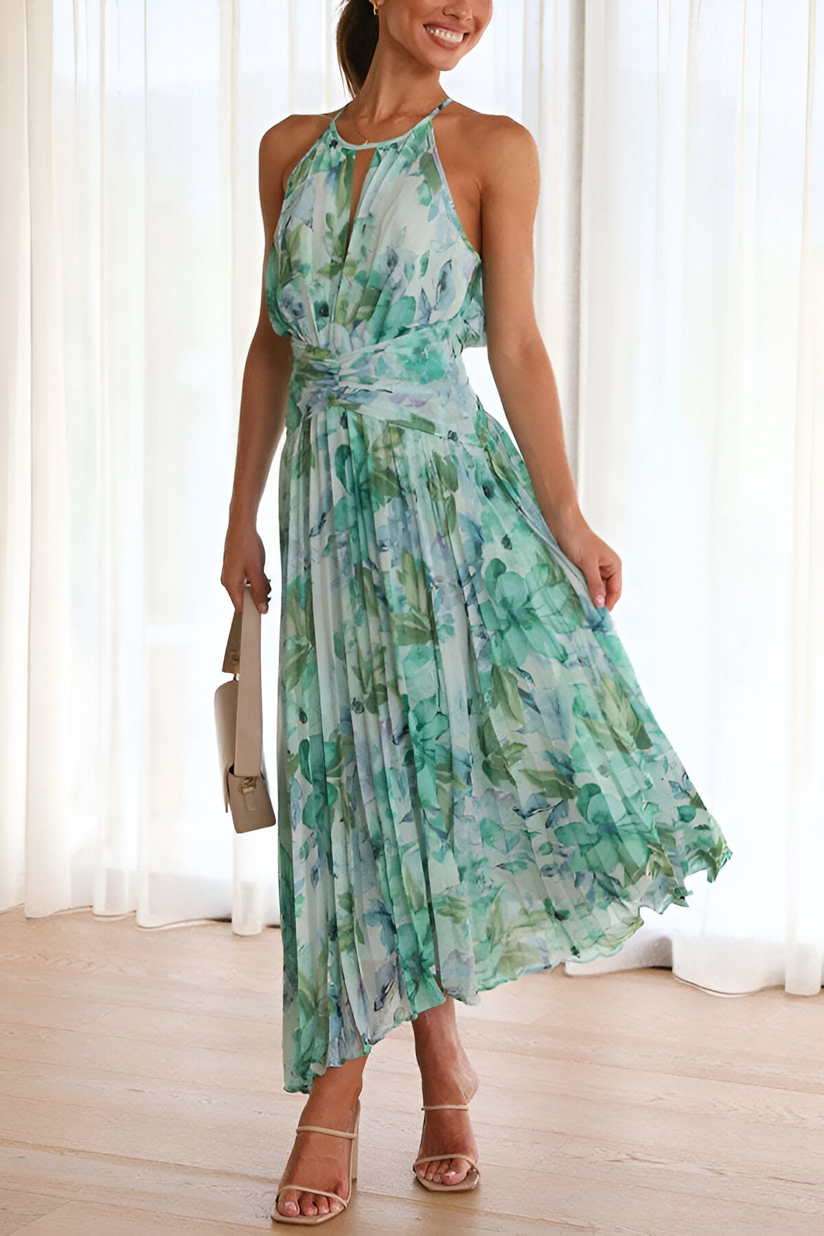 LB | Sukienka maxi Elegancka lekkość