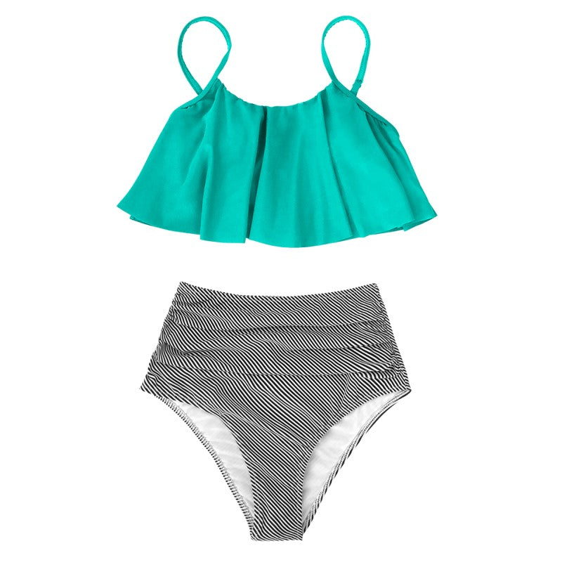 AS | Kolorowe bikini z falbankami
