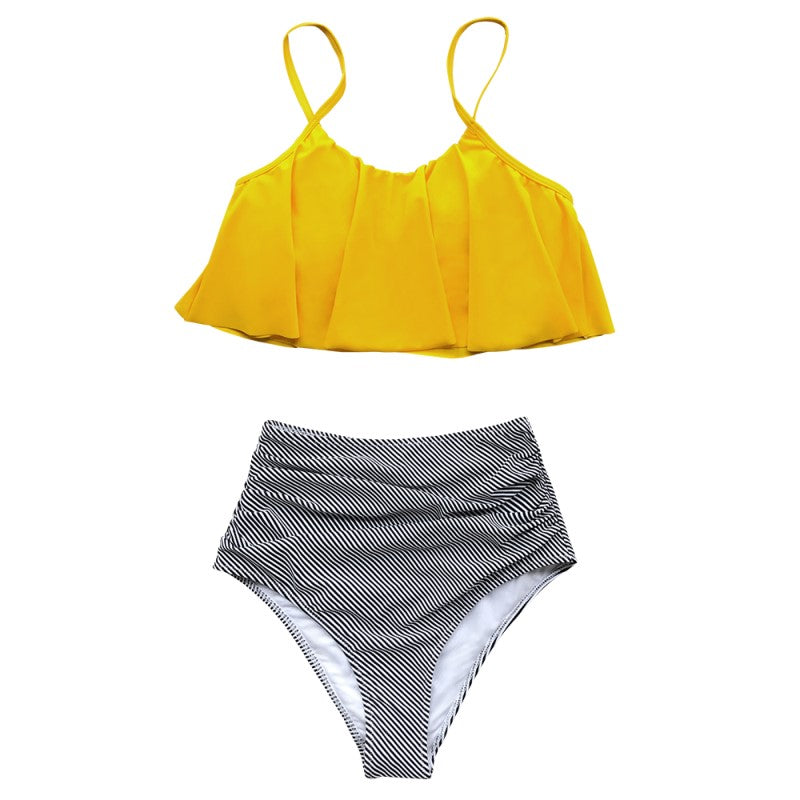 AS | Kolorowe bikini z falbankami
