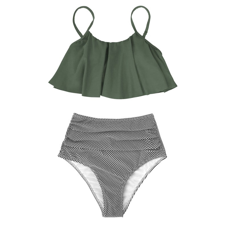 AS | Kolorowe bikini z falbankami