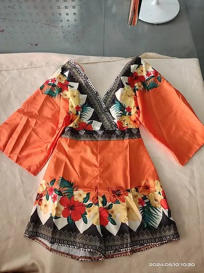 AS | Elegancka ramoneska w kwiaty