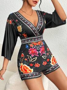 AS | Elegancka ramoneska w kwiaty