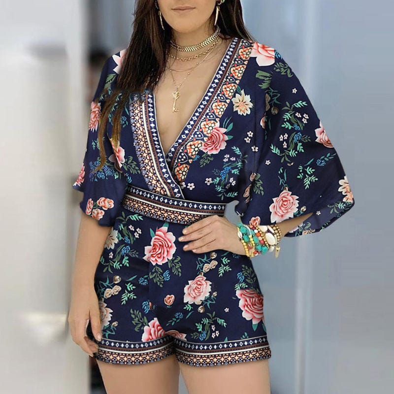 AS | Elegancka ramoneska w kwiaty