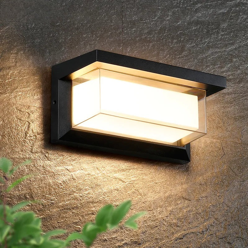 TwilightSerene - lampa ścienna do zastosowań zewnętrznych