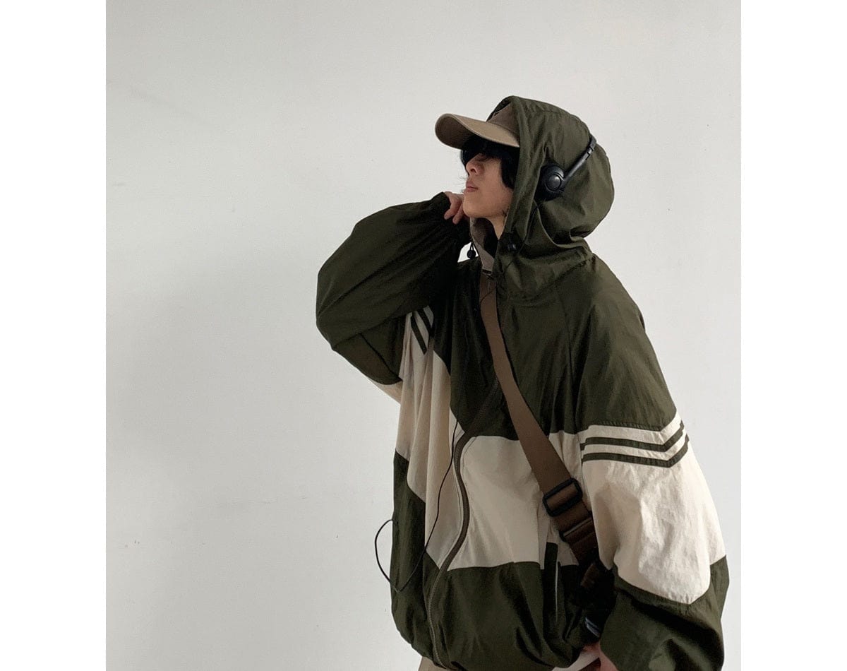 AS | Oversizowa kurtka bomberka w stylu vintage