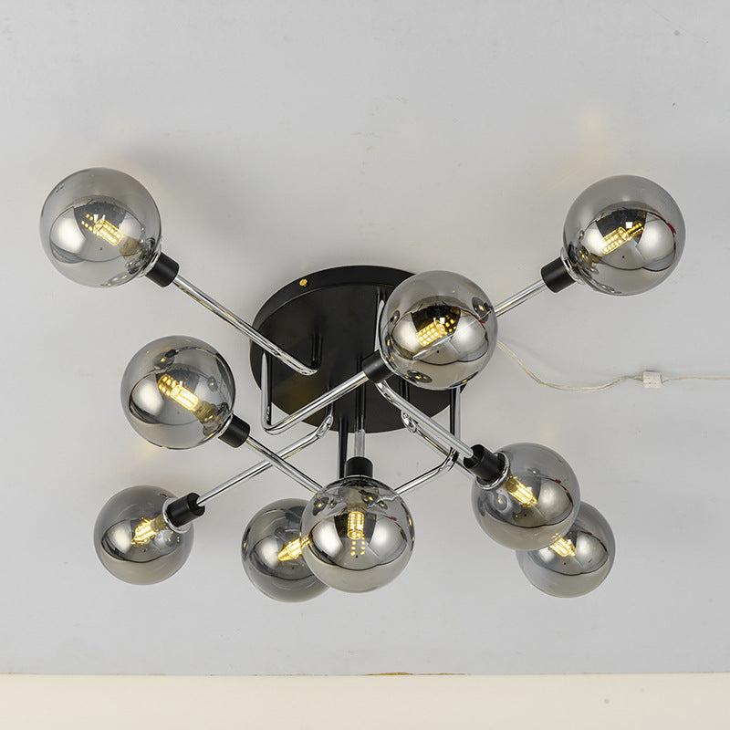 GlassyGlow - przezroczysta lampa sufitowa