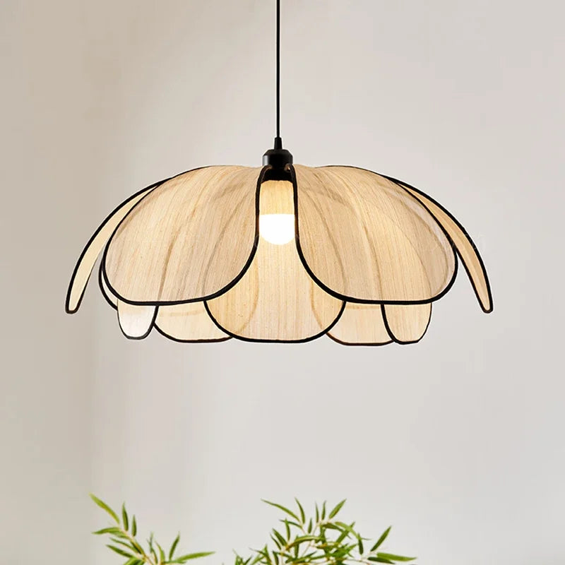 IslandEscape - Lampa wisząca z rattanu w tropikalnym stylu