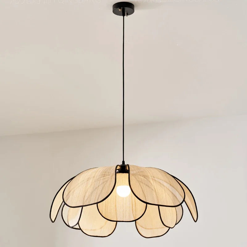 IslandEscape - Lampa wisząca z rattanu w tropikalnym stylu