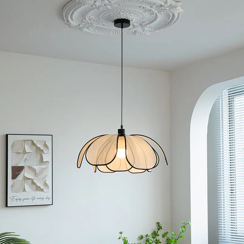IslandEscape - Lampa wisząca z rattanu w tropikalnym stylu