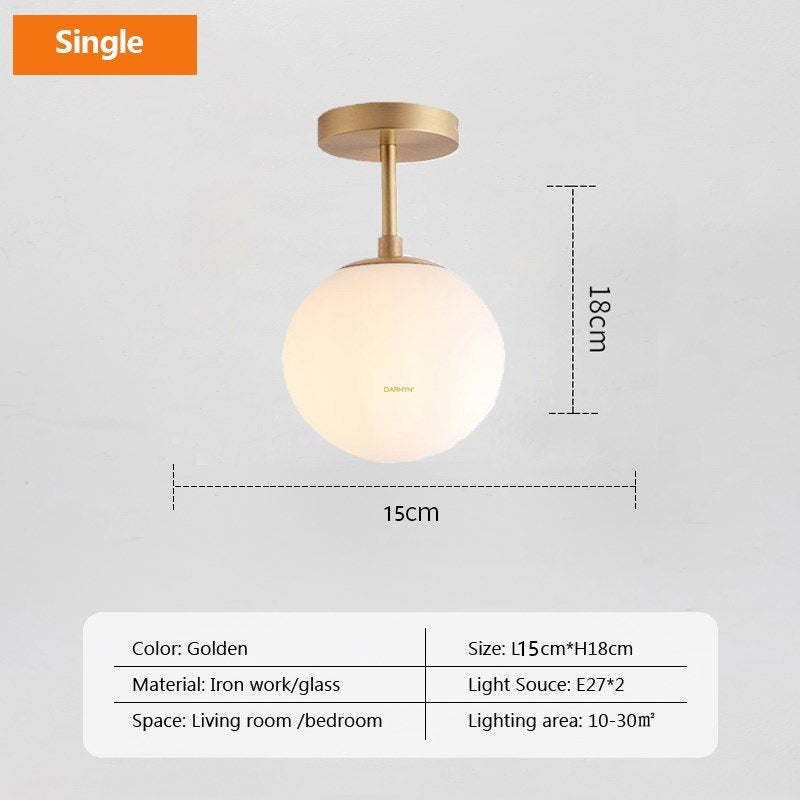 DelicateElegance - Nowoczesna skandynawska lampa sufitowa