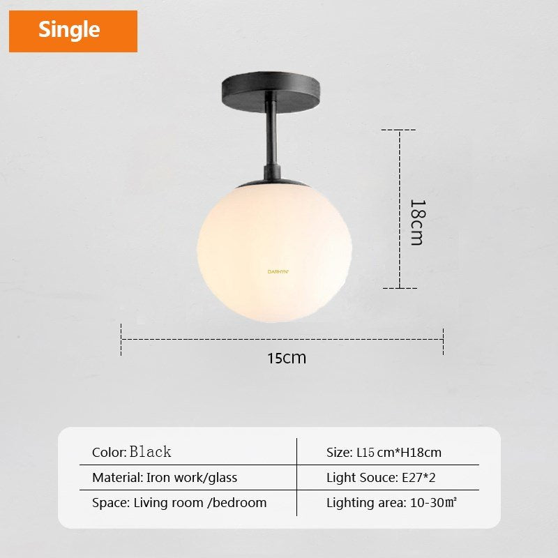 DelicateElegance - Nowoczesna skandynawska lampa sufitowa